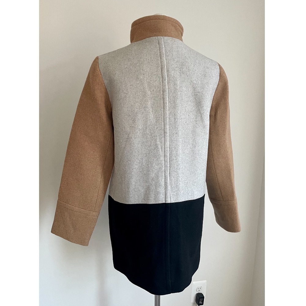 J.Crew Factory Colorblock City Coat - Picture 14 of 15